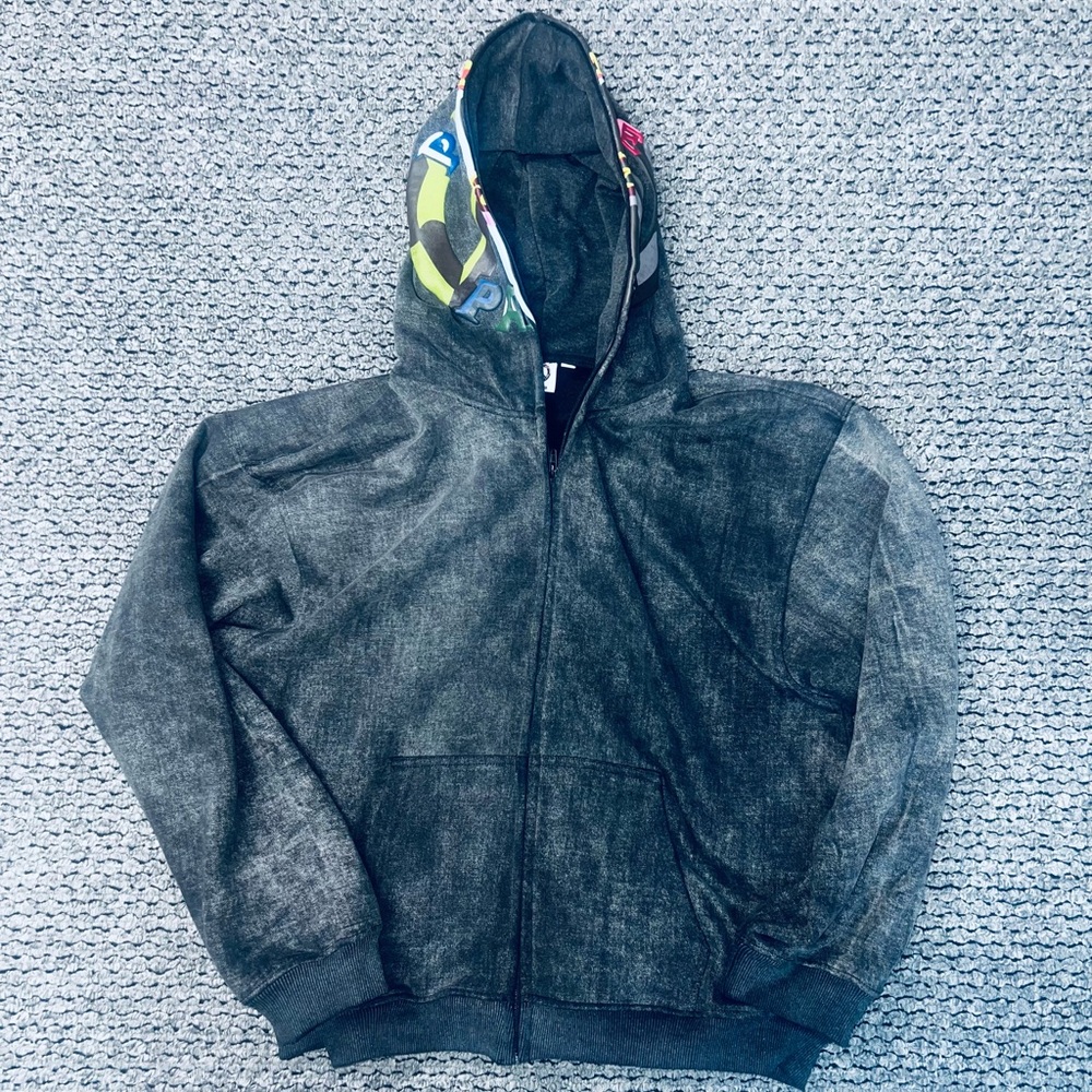 Black Graphic Hoodie